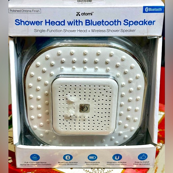 atomi Bath 2 In Showerhead Bluetooth Speaker Poshmark